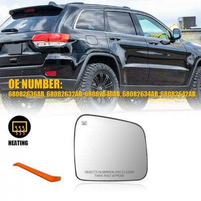 Подходит для 2011 12- DODGE DURANGO JEEP GRAND CHEROKEE Правое зеркальное стекло с подогревом