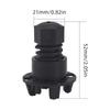 68483908AA Car Front Hood Stop Buffer for Jeep Grand Cherokee -2024 Compass 2017 2018    68269094AA 68269094AB