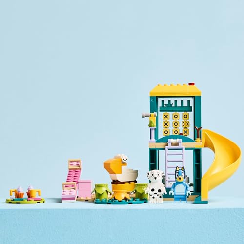 Игровой набор LEGO Блуи и Хлоя, Подарок на день рождения, Обучающий конструктор, Игрушка для ролевых игр для мальчиков и девочек, Возраст 4, 5 и 6 лет, Модель 11201