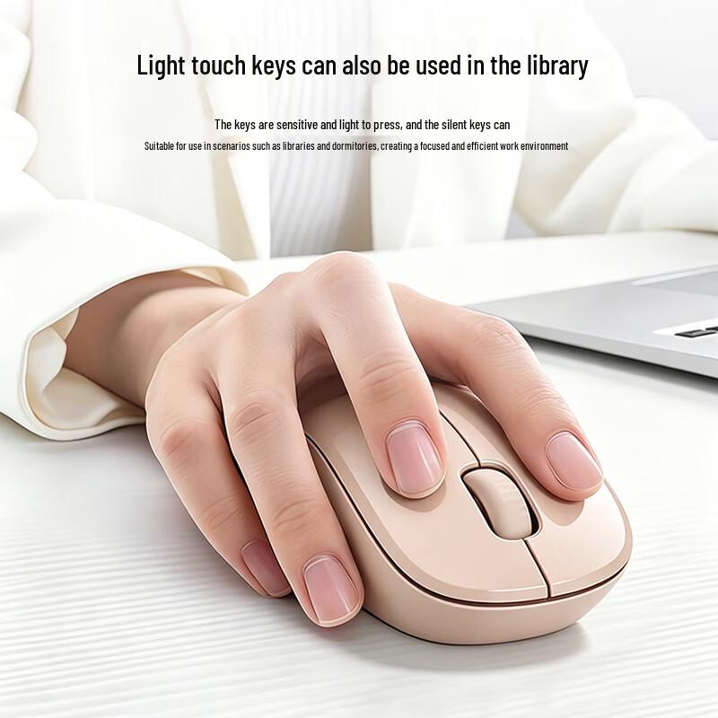 ECOLA M02BK Ergonomic Wireless Silent Office Mouse