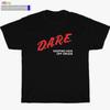 New Shirt DARE To Keep Kids Off Drugs Logo Black TShirt Size S3XL Unisex T-Shirt