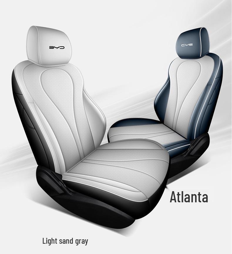 Кожаные чехлы на сиденья BYD Sea Lion 06 - Модель 2026 DM-i 310 Флагманская, Индивидуальные, Полное покрытие.