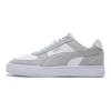 Puma Caven 2.0 Кожаные Цветные Блокировка Нескользящие Прочные Кроссовки с Низким Верхом Унисекс Кроссовки Белый Серый 399398-02