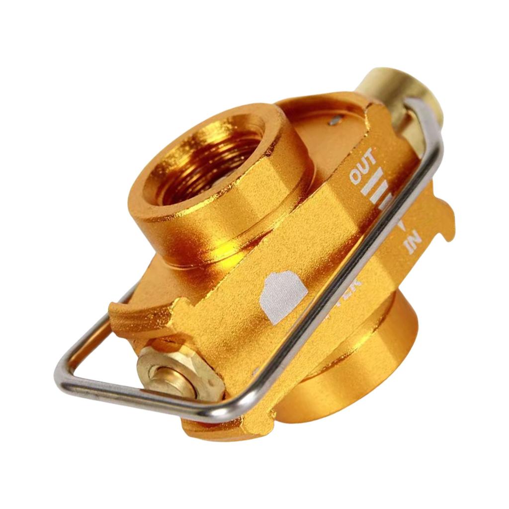 Кемпинг На открытом воздухе Адаптер для плоского газового баллона Перезаправка Адаптер для преобразования плоского баллона Адаптер для заправки газового баллончика Прочный