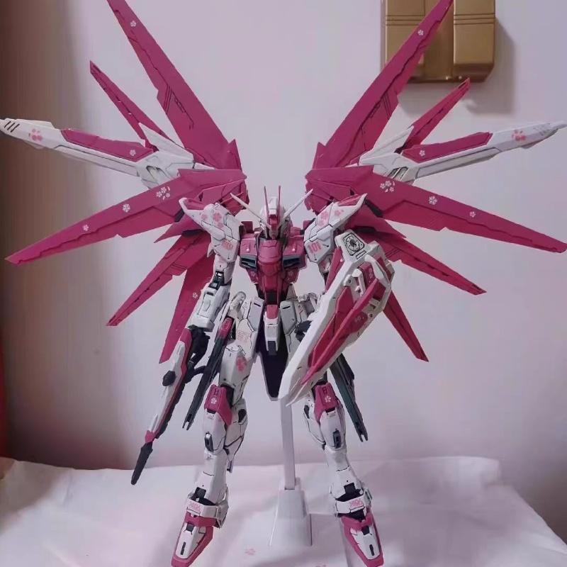 JMS HG 1/144 ZY-06 Freedom Assault Розовый Сакура Сборная Подвижная Модель Сакура Фигурка Настольное Украшение Игрушка Подарок