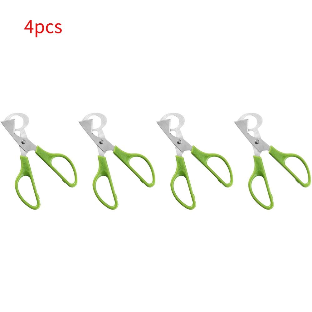 Ножницы для скорлупы перепелиных и голубиных яиц, открывалка, сепаратор скорлупы, нож для сигар