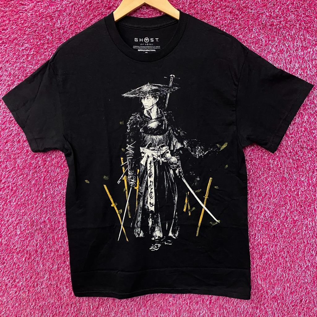 Ghost of Yōtei Atsu Art Game Graphic T-Shirt Medium Unisex T-Shirt