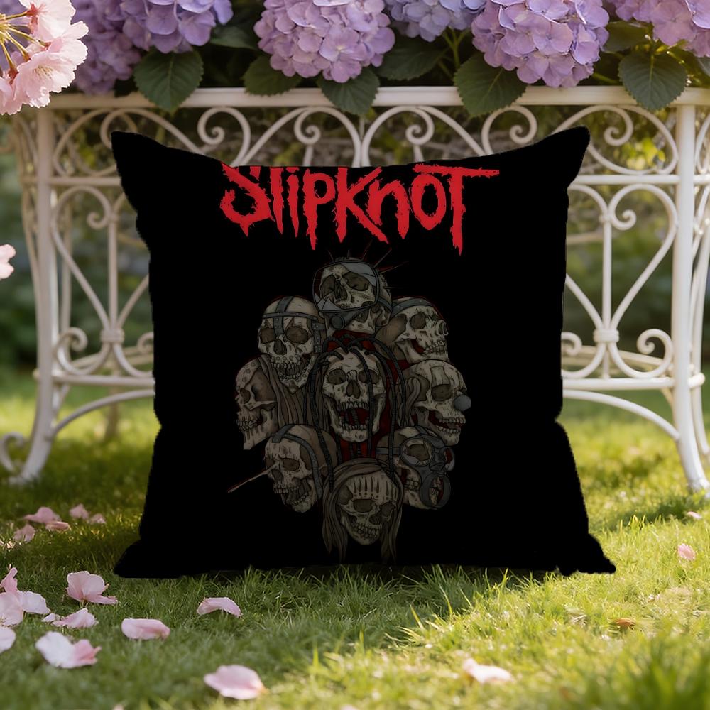 Подушка с принтом S-Slipknot Чехол для подушки для дома и автомобиля Двухсторонний чехол для подушки: Двусторонняя конструкция для максимального комфорта