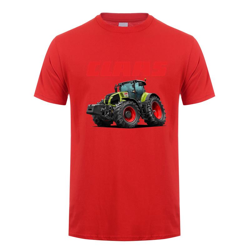 2026 Summer Fashion Trends Tractor Farming Claas T Shirt Graphic Unisex Cotton Streetwear Short Sleeve Tees Tshirt Unisexs Clothes