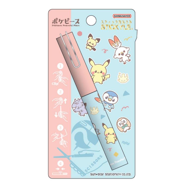 Sun-Star Stationery Pokemon Scissors Sticky Scissors Poke Piece Stationery Series Set S3721680