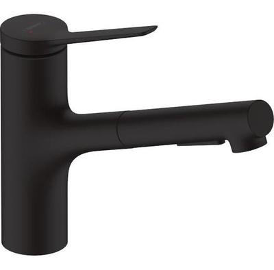 Смеситель Zesis M33 150 2Jet черный Mat (74800670)