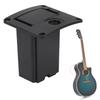 PU Leather Electric Guitar Bass Pickup 9V Battery Cover Holder Case Bag Organizer Box (#01)