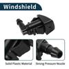 TUCKBOLD Washer Nozzle for Jeep Grand Cherokee 2011-2018 Windshield Washer Nozzle No.551-56427AB Front Black