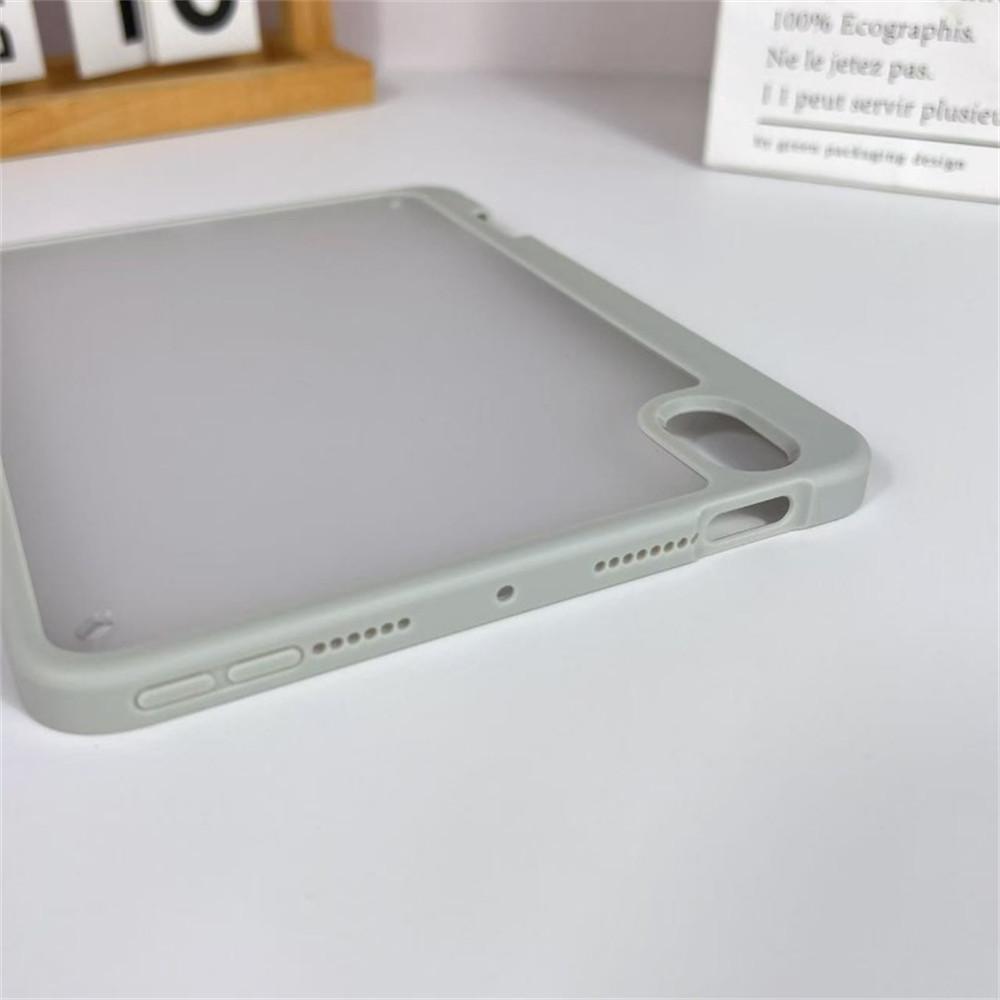 Для iPad мини (2024)/(2021) Чехол ТПУ+Акрил+ПК Матовый Противоударный Чехол для Планшета