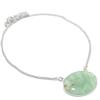 Fluorite Gemstone 925 Sterling Silver Jewelry Necklace 18"