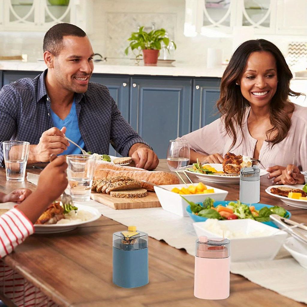 Автоматический выдвижной держатель для зубочисток Push-type, бытовая кухонная коробка для зубочисток