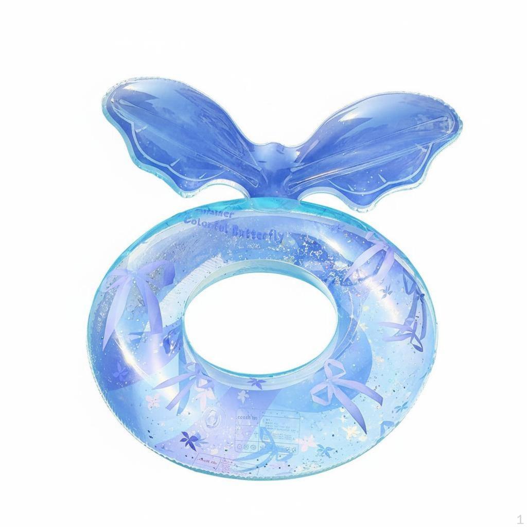 Mermaid Tail Swim Tube Instagrammable Pool Accessory Whimsical Design Fish Scale