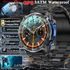 2026 Новые мужские уличные умные часы с Bluetooth-аккумулятором 1000 мАч, GPS-картой, встроенной памятью 4 ГБ, AMOLED-дисплеем, Bluetooth-вызовами, водонепроницаемые, спортивные