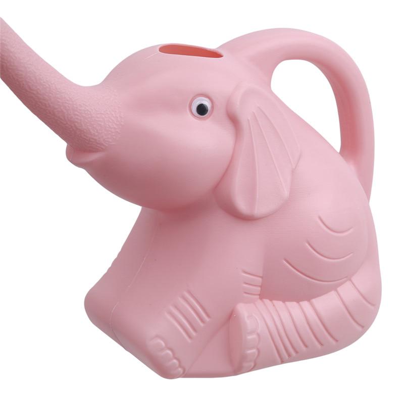Уличная форма слона лейка горшок пластиковые садовые горшечные растения портативный 1 шт.