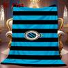 Royal Belgian Football Club 2D Flat Pattern Flannel Blanket High quality All Seasons Warmth and Comfort Perfect for Christmas Gifts.MMT0918122