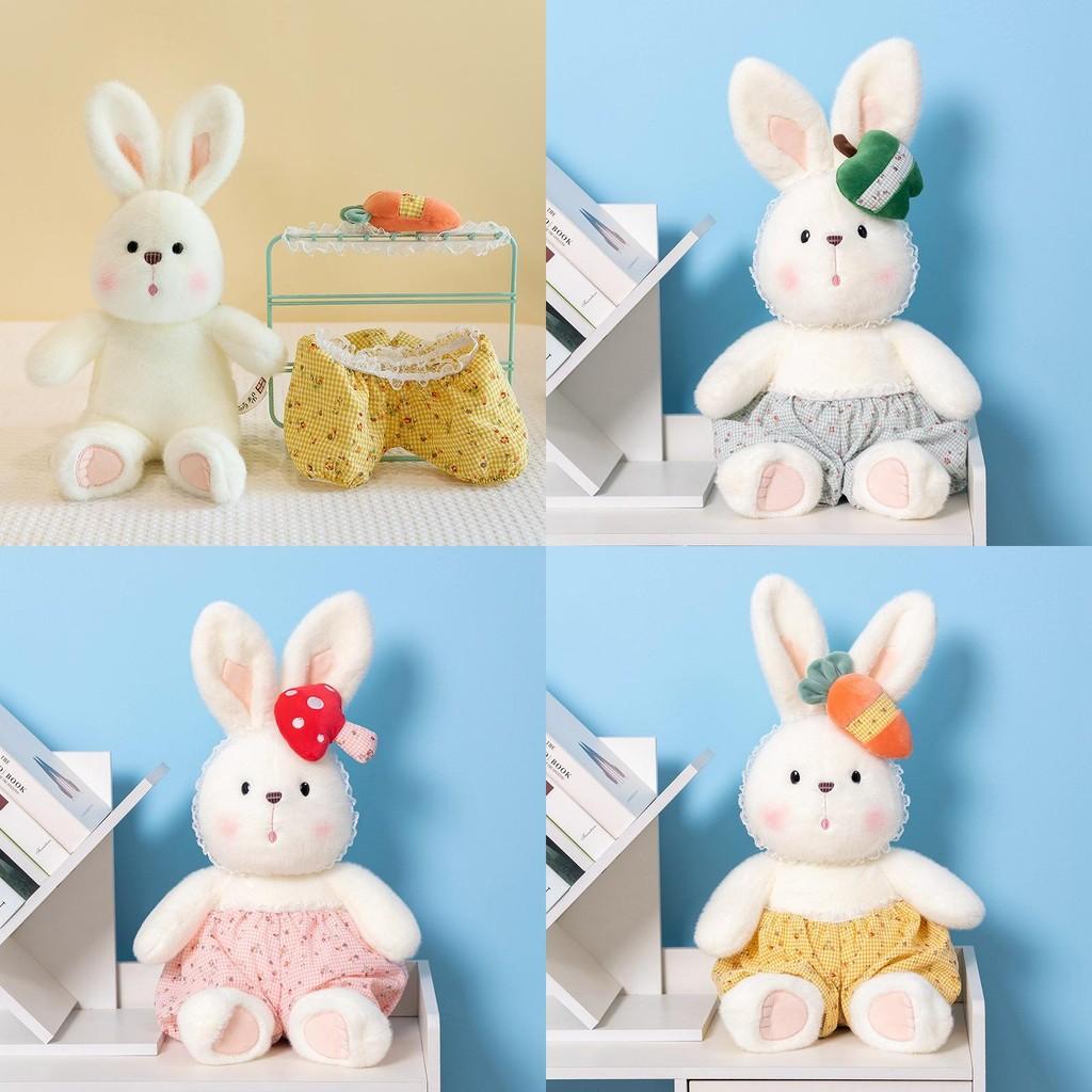 Adorable Warm Sun Fruit Rabbit Plush Toy Soft Stuffed Doll For Kids Bedtime Gift