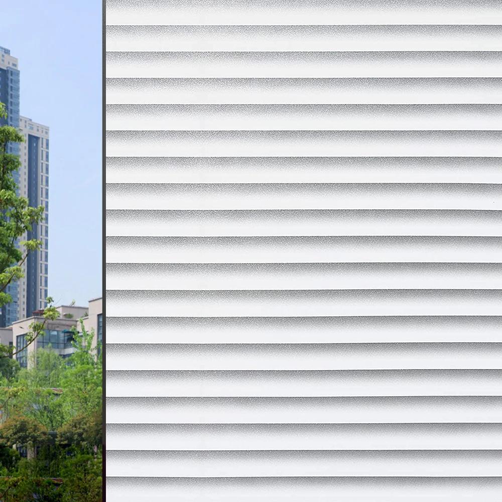 Новый стиль, оконная пленка для конфиденциальности, витражная статическая клейкая стеклянная дверная клейкая пленка, анти-УФ-наклейка на окно с контролем тепла для дома