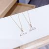 Korean Mermaid Tail Necklace Women's Fashion Sexy Clavicle Chain Personality Temperament Daily Casual Fashion Neck Jewelry