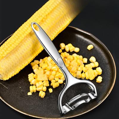 Кухонный очиститель кукурузы, Рыболовная терка для кукурузы из нержавеющей стали, Бытовой очиститель кукурузы, Ручная молотилка для свежей кукурузы