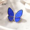 Decorative Butterfly Jewelry Brooch Pin, with Strong Buckle Design, Fine Electroplating Resistant to Fading Electroplated Alloy Brooch, Elegant