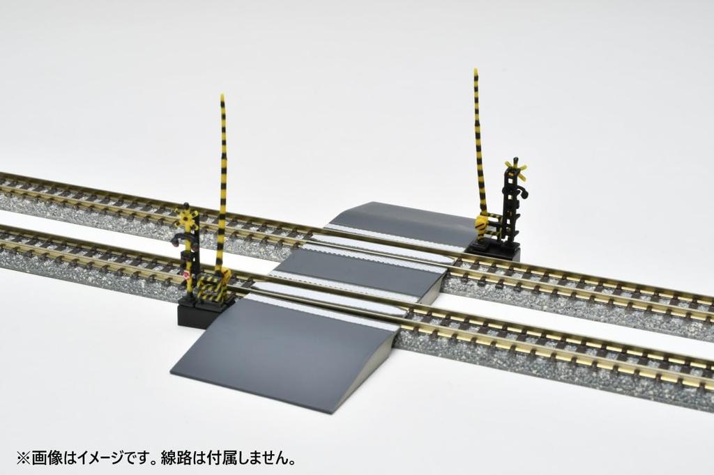 TOMYTEC Scenery Collection Scenery Accessories Railroad Crossing C3 Diorama Supplies 114-3