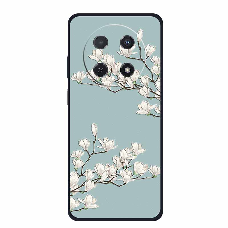 3D Тисненый Чехол Для Huawei Nova 14i Чехол Для Телефона Coque Цветы Силиконовый Мягкий Задний Чехол Для Huawei Nova 13i Y91 12i Чехол Funda Para