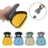 ABS Poop Scoop With 1 Roll Decomposable Bags Garbage Holder Dispensers Pet Waste Bags Outdoor Dog Pet Travel Foldable Pooper Scooper Portable