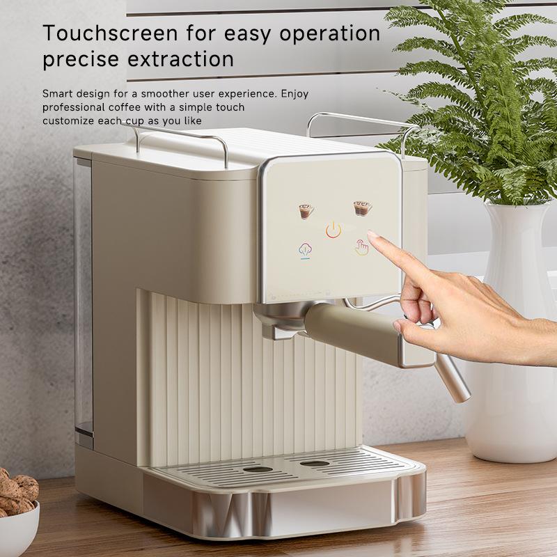 Semi-Automatic Italian Coffee Machine20BarHigh-Pressure Steam Pump Pressure Office Home