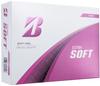 BRIDGESTONE Мячи для гольфа EXTRA SOFT Модель 2025 12 мячей Розовый X5PXJ