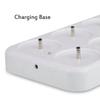 Set of 12 Rechargeable LED Candle Flameless Flickering Tea Light Electric Lamp Waxless Valentine Home Wedding Xmas Table Decor