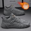 2024 Winter Plus Velvet Shoes мужские модные универсальные кроссовки нескользящие утолщенные теплые хлопковые туфли охрана труда кроссовки теннис