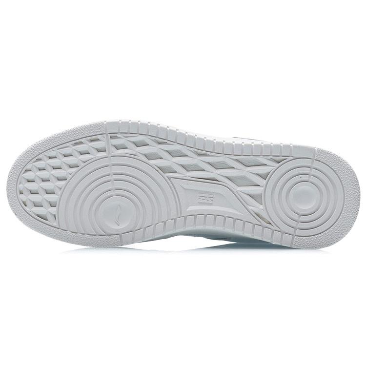 Li Ning Tianji Скользкие, Износостойкие, Сбалансированные, Легкие Низкие Скейтбордические Кеды Мужские Белый Синий AGCP299-10