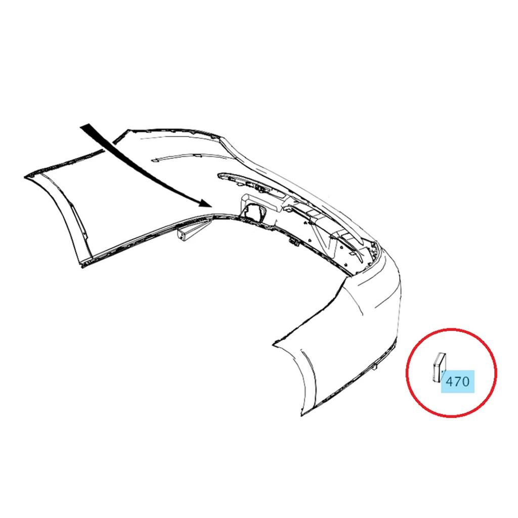 Новый радарный датчик блок управления Distronic A0009052511 для Mercedes C 205
