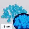 25/100/300pcs Garden Decor Luminous Stones Glow In Dark Decorative Pebbles Outdoor Fish Tank Decoration Pebble Rocks Aquarium Mix Color