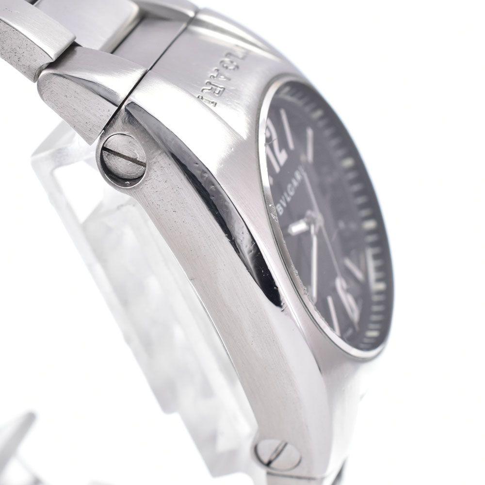 Used Bulgari BVLGARI EG30S Ergon Date Black Quartz Ladies Good Condition Watch R#149229