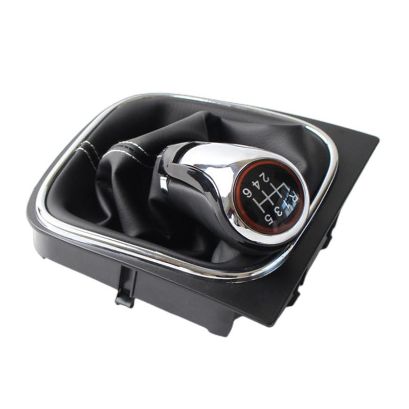 5 6 скоростная ручка переключения передач автомобиля, ручка, ручка, мяч, чехол для багажника, чехол для VW Volkswagen Golf 5/6 MK5/6 Scirocco Octavia