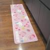 Marushin Kitchen Mat, Nintendo Kirby of the Stars, Fluffy Walking Mat, Wipeable, Water-Repellent, Non-Slip, PVC, 4595097100
