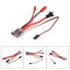 2kHz 20A Brush Motor Speed Controller with Brake for RCCar BoatTank 1/16 1/18 1/24 Crawler Axial SCX24 AXI90081 AXI00002