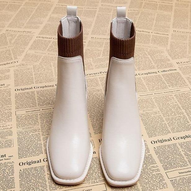 Женские ботильоны Роскошные ботильоны ручной работы на среднем каблуке с застежкой-молнией Черные ботильоны Элегантные женские ботильоны Дизайнерская обувь 42