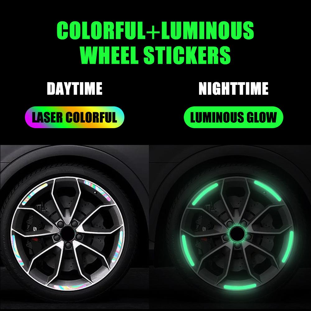 20PCS Car Wheel Reflective Sticker