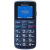 Panasonic KXTU110 Мобильный телефон GSM, Емкость 32 ГБ, Цветной экран, Две SIM-карты, FM-радио, Bluetooth, Камера, Синий