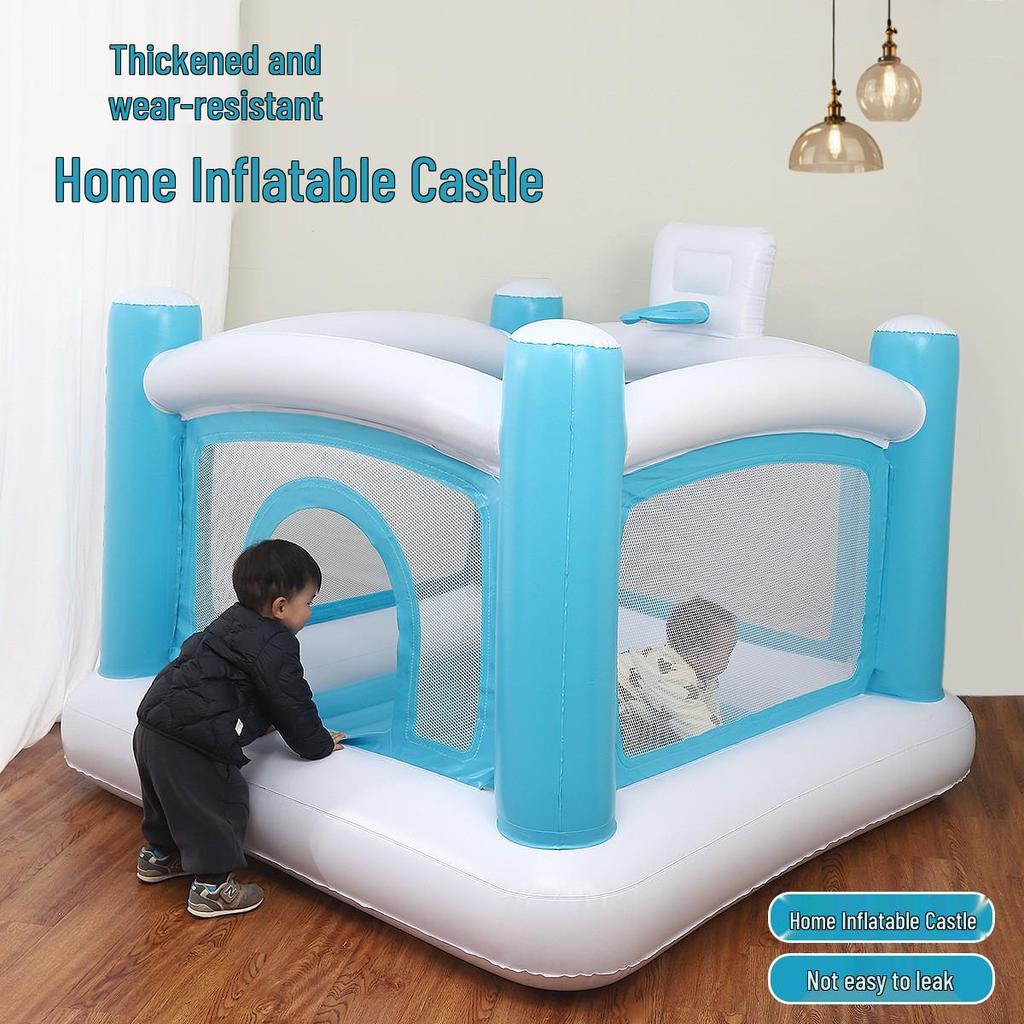 Indoor/Outdoor Kids Inflatable Bouncy Castle Trampoline