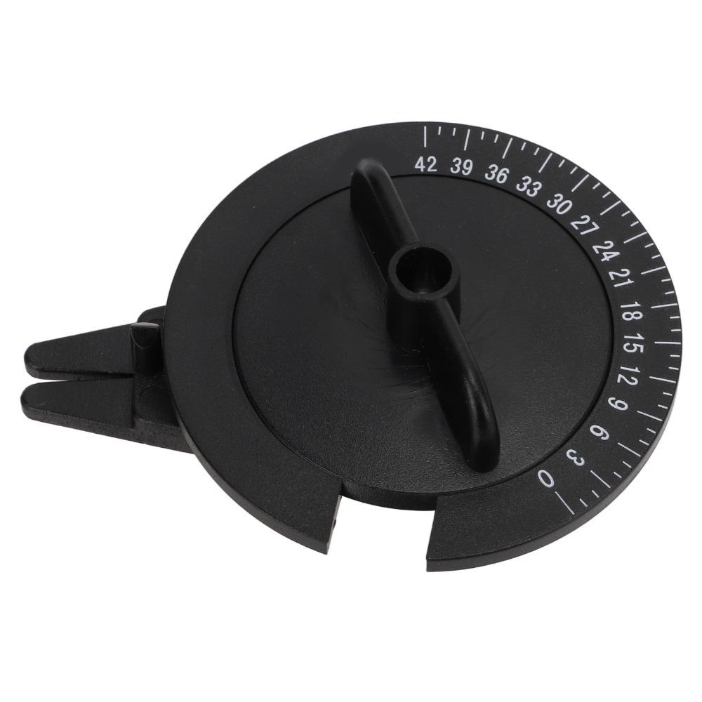 ABS Racket String Meter Black String Tension Gauge Badminton Tension Tester String Maintenance
