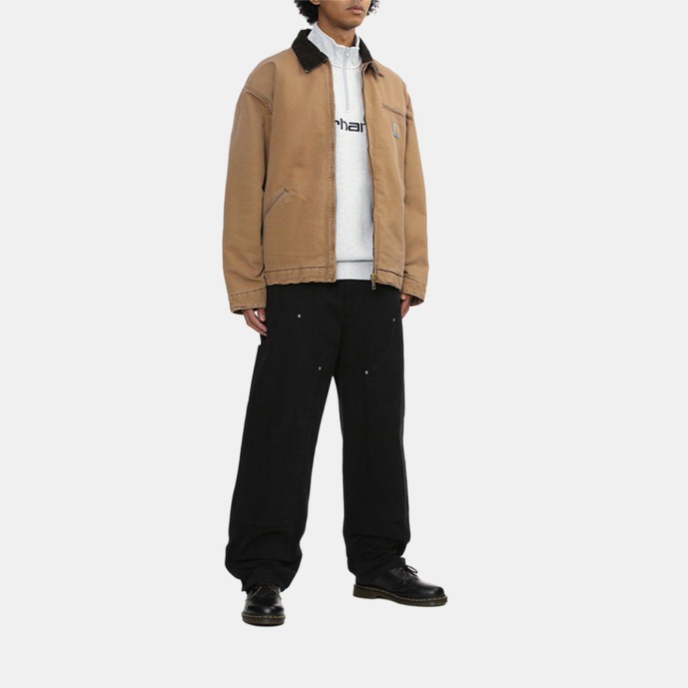 Carhartt WIP FW25 OG Куртка Детройт Классическая Свободный крой На молнии Удобная Простая Длинный рукав Мужские куртки I035614-00S-4O