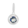 Silver Pendant with Mystic Topaz 2.37ct (2190288)